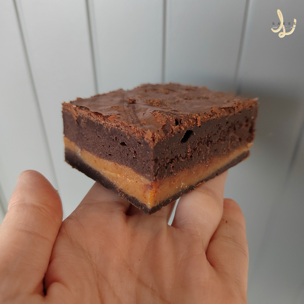 Salted caramel brownies