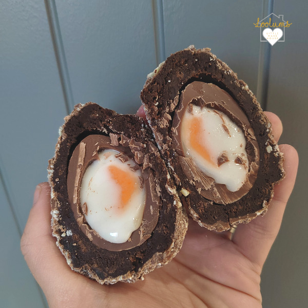 Creme Egg Scotch Eggs